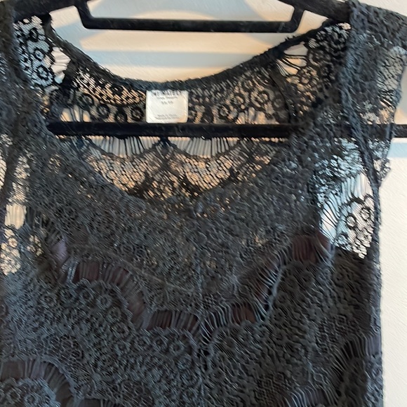 Intimately Free People Peekaboo Scalloped Lace Slip Dress - Picture 6 of 11